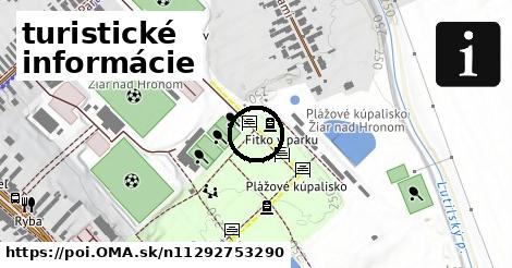 turistické informácie