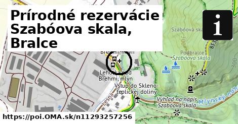 Prírodné rezervácie Szabóova skala, Bralce