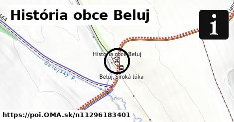 História obce Beluj