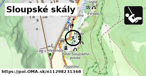 Sloupské skály