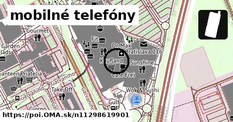 mobilné telefóny