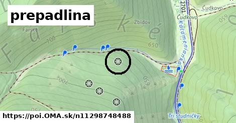 prepadlina