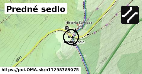 Predné sedlo