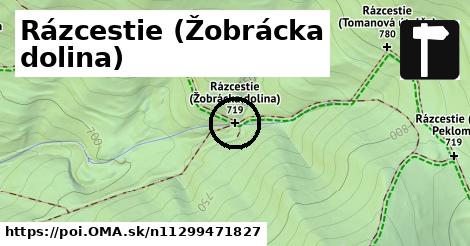 Rázcestie (Žobrácka dolina)