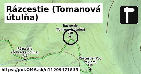 Rázcestie (Tomanová útulňa)