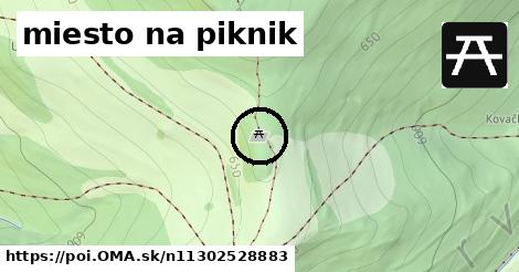 miesto na piknik