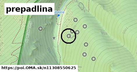 prepadlina