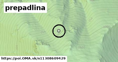 prepadlina