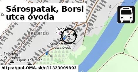 Sárospatak, Borsi utca óvoda