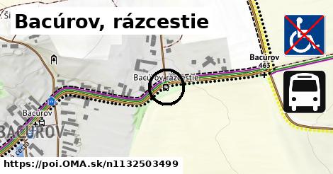 Bacúrov, rázcestie