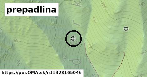 prepadlina