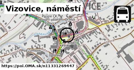 Vizovice, náměstí