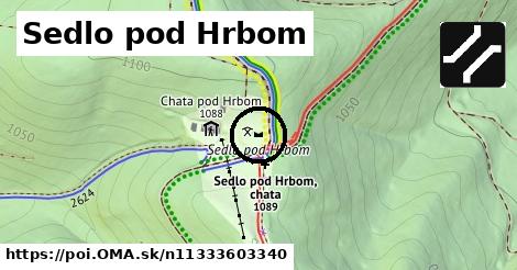 Sedlo pod Hrbom