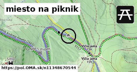 miesto na piknik