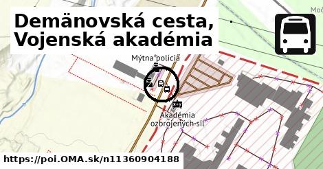 Demänovská cesta, Vojenská akadémia