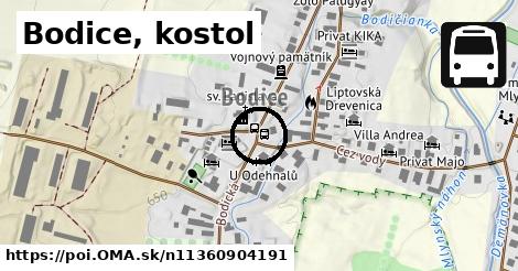 Bodice, kostol