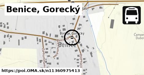 Benice, Gorecký