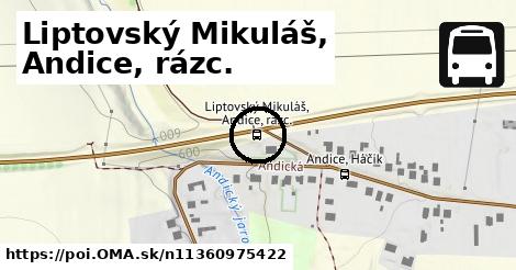 Liptovský Mikuláš, Andice, rázc.