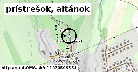 prístrešok, altánok