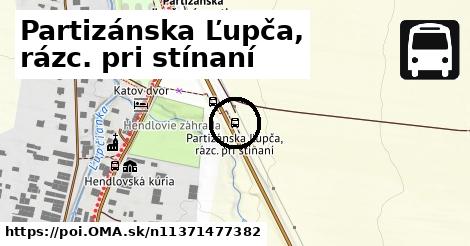 Partizánska Ľupča, rázc. pri stínaní