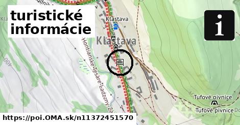 turistické informácie