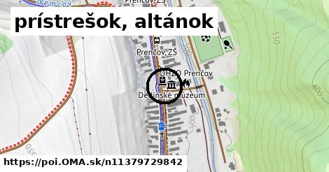 prístrešok, altánok