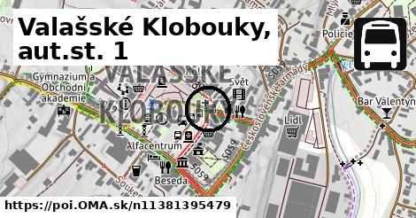 Valašské Klobouky, aut.st. 1