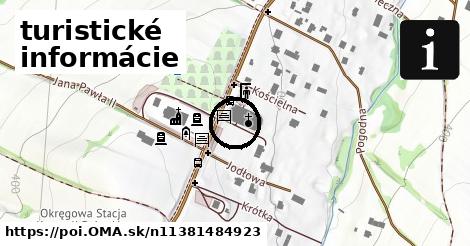 turistické informácie