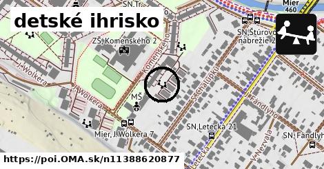 detské ihrisko