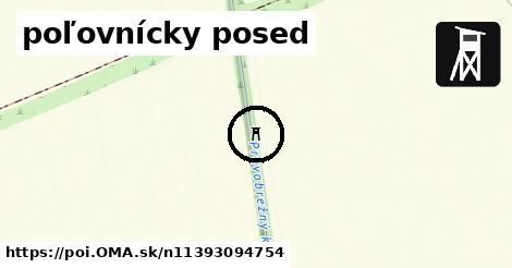 poľovnícky posed