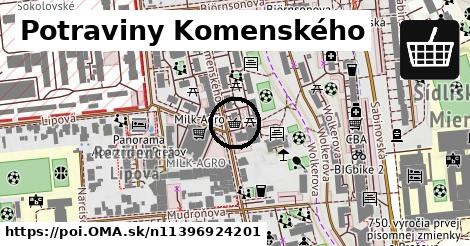 Potraviny Komenského