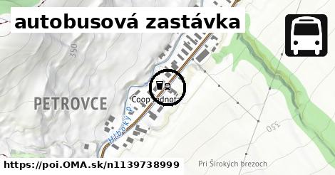 autobusová zastávka