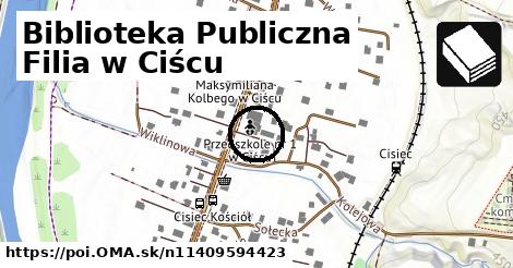 Biblioteka Publiczna Filia w Ciścu