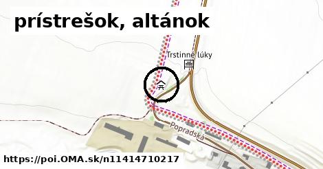 prístrešok, altánok