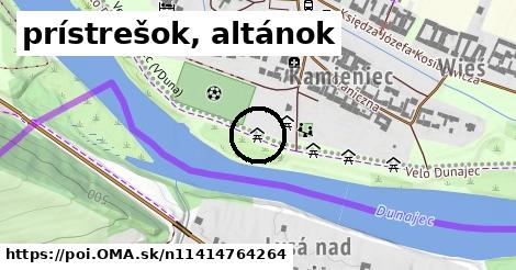 prístrešok, altánok