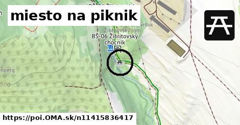 miesto na piknik