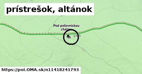 prístrešok, altánok