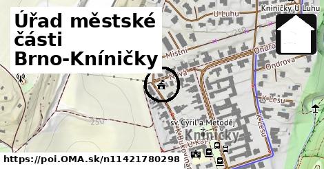 Úřad městské části Brno-Kníničky