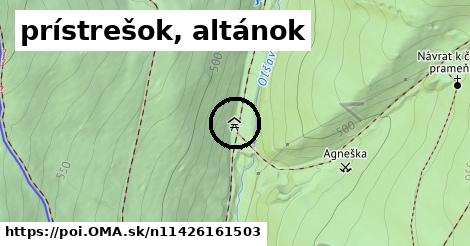 prístrešok, altánok