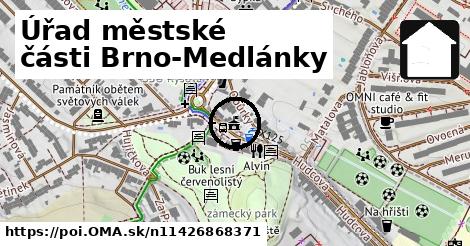 Úřad městské části Brno-Medlánky