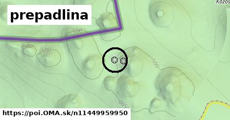 prepadlina