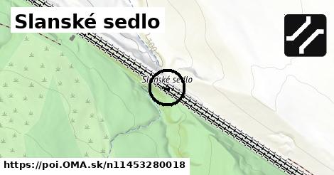 Slanské sedlo