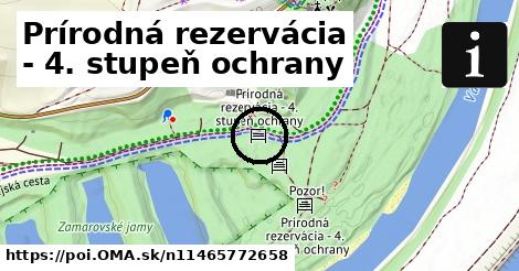 Prírodná rezervácia - 4. stupeň ochrany