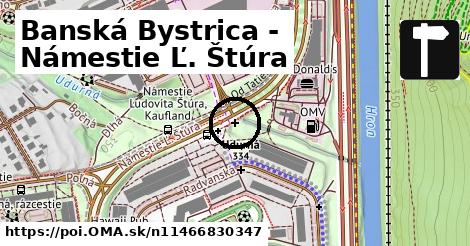 Banská Bystrica - Námestie Ľ. Štúra