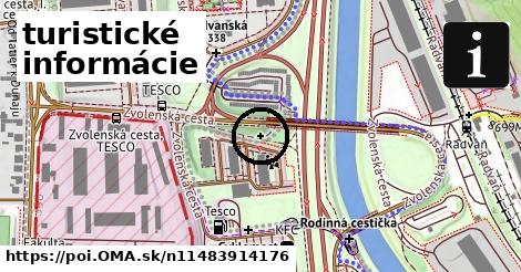 turistické informácie