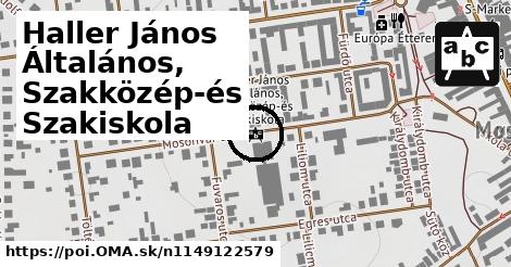 Haller János Általános, Szakközép-és Szakiskola