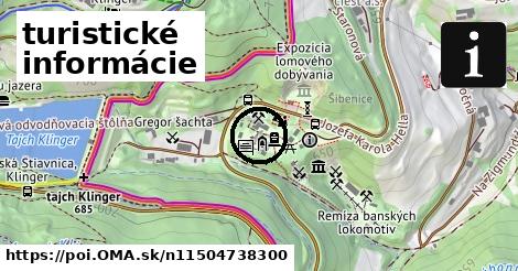 turistické informácie