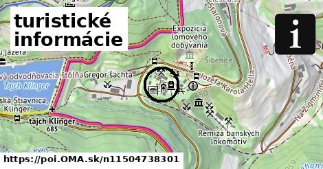 turistické informácie