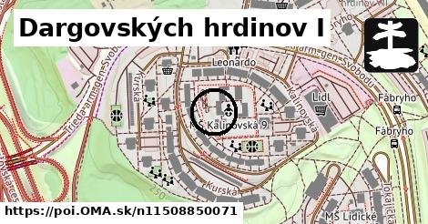 Dargovských hrdinov I