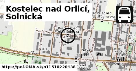 Kostelec nad Orlicí, Solnická